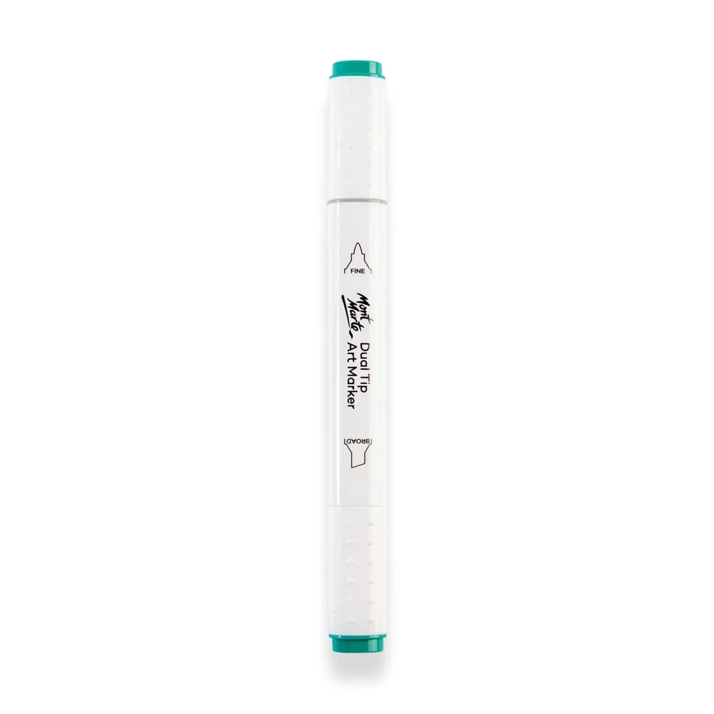 Dual Tip Art Marker Premium - Teal G1 - Image 2