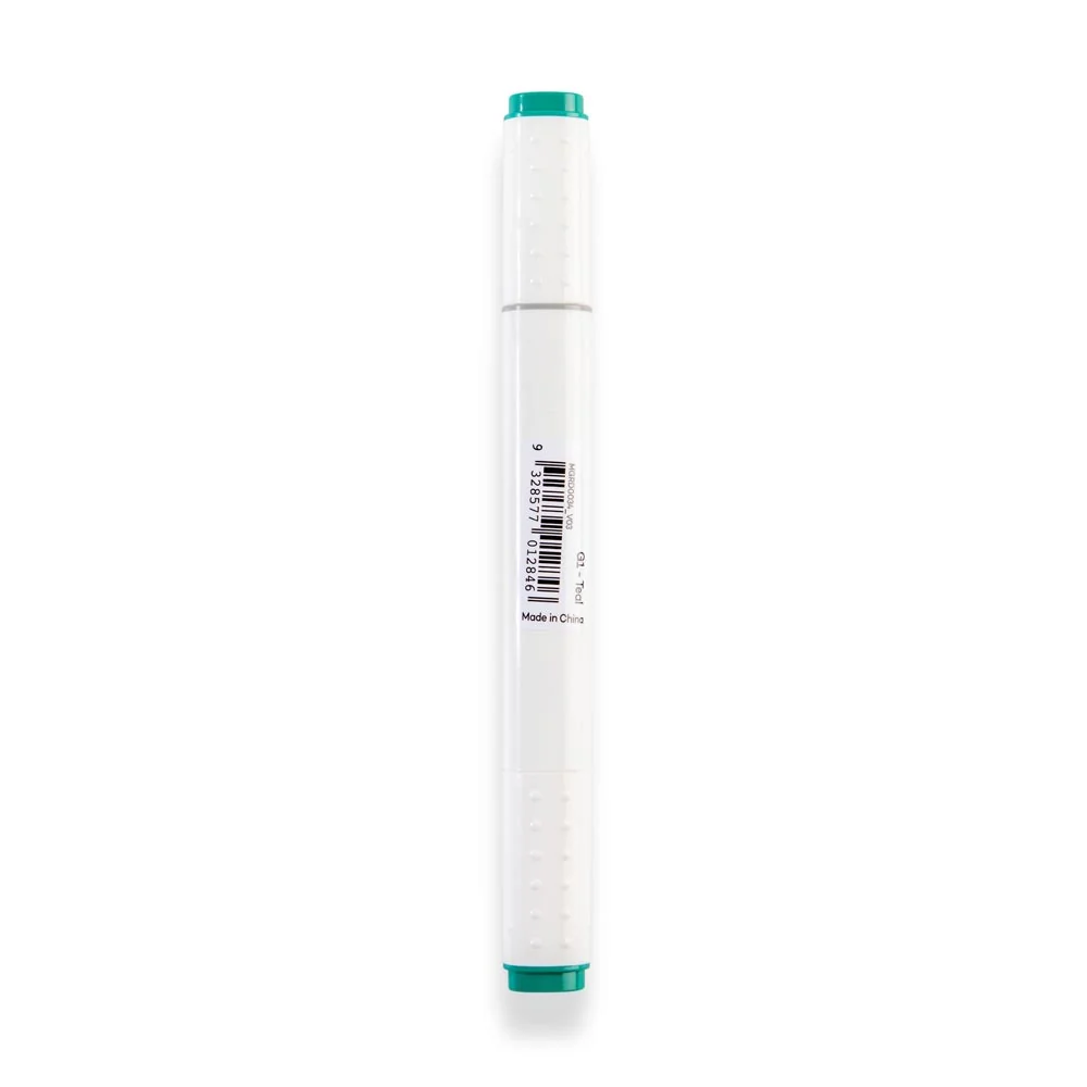 Dual Tip Art Marker Premium - Teal G1 - Image 3