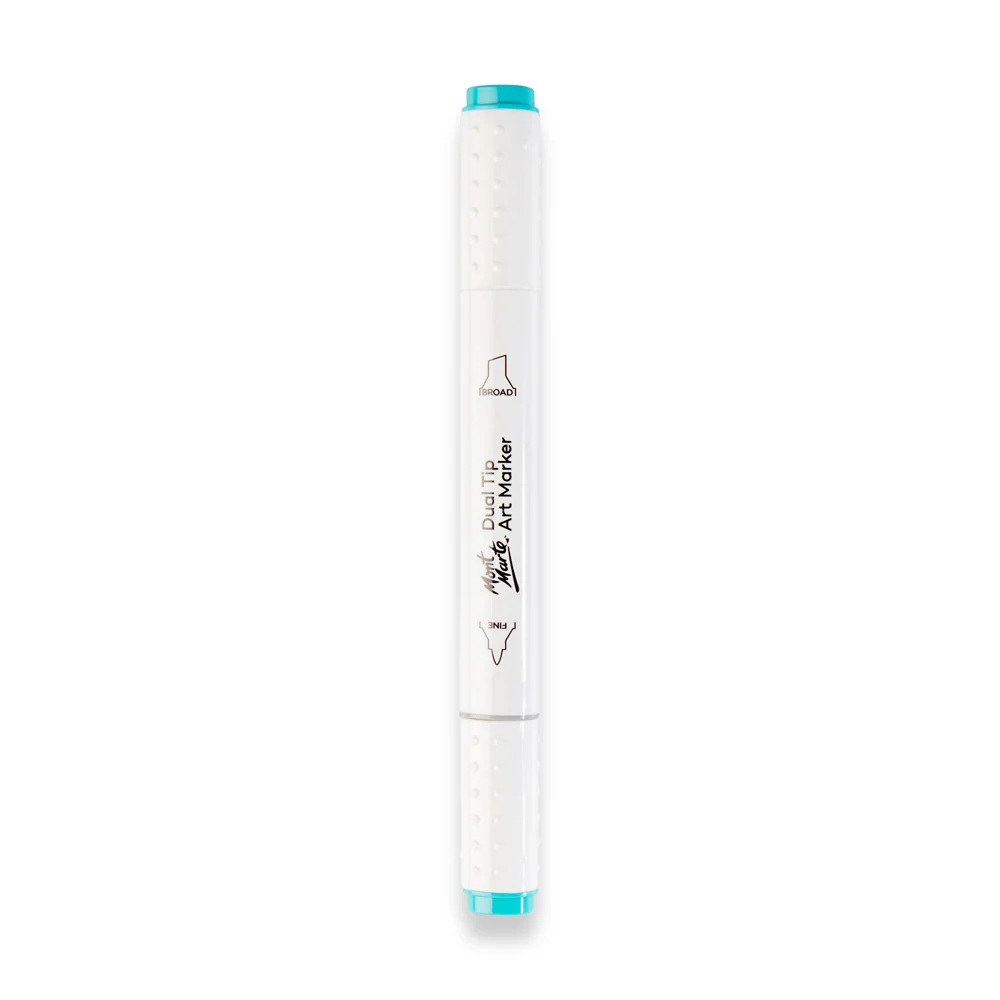 Dual Tip Art Marker Premium - Turquoise B8 - Image 2
