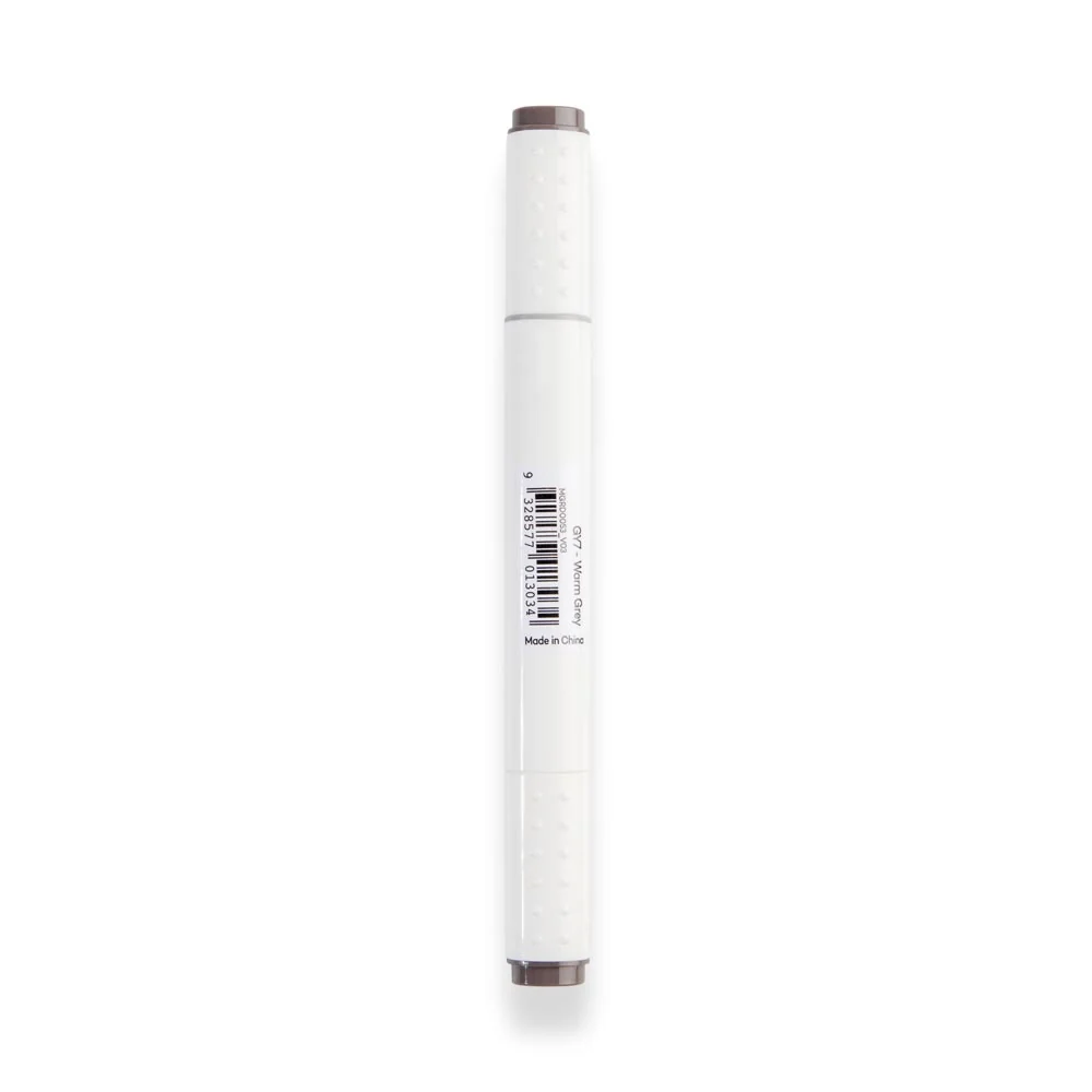 Dual Tip Art Marker Premium - Warm Grey GY7 - Image 3