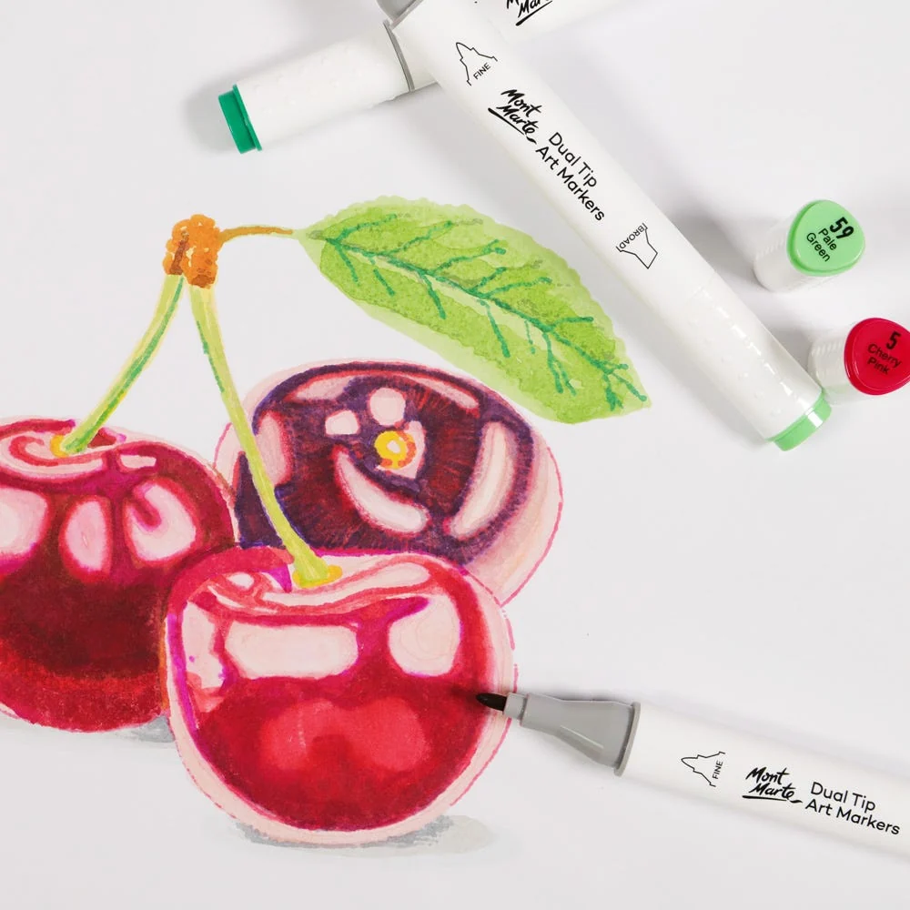 Dual Tip Art Marker Premium - Warm Grey GY7 - Image 4