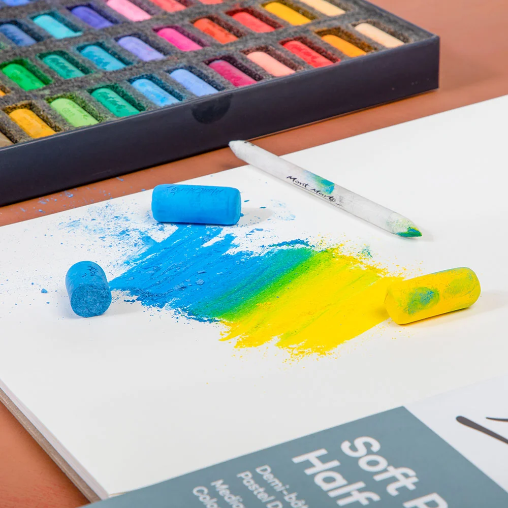Soft Pastel Half Sticks Premium 72pc - Image 6