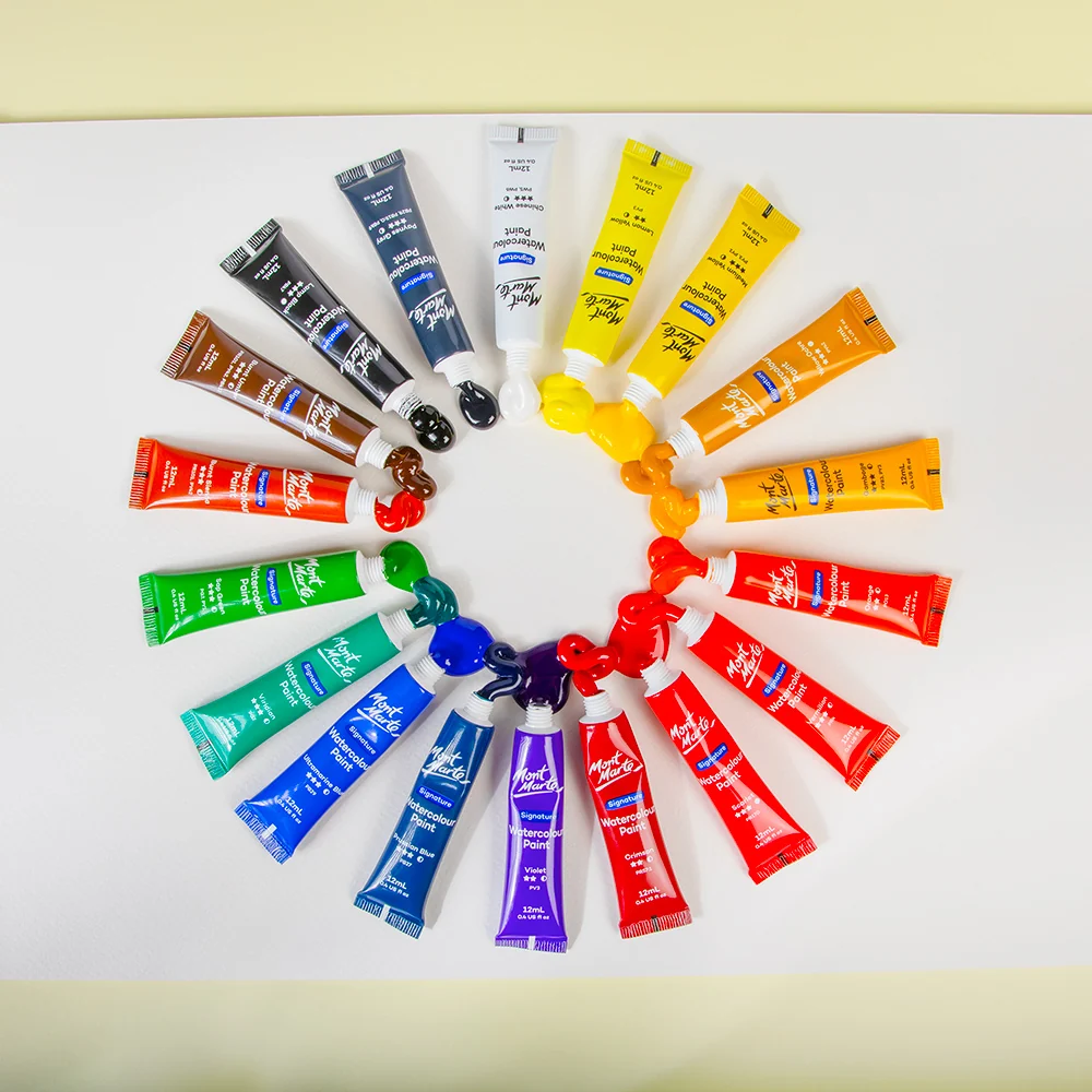 Watercolour Paint Set Signature 18pc x 12ml (0.4 US fl.oz) - Image 10