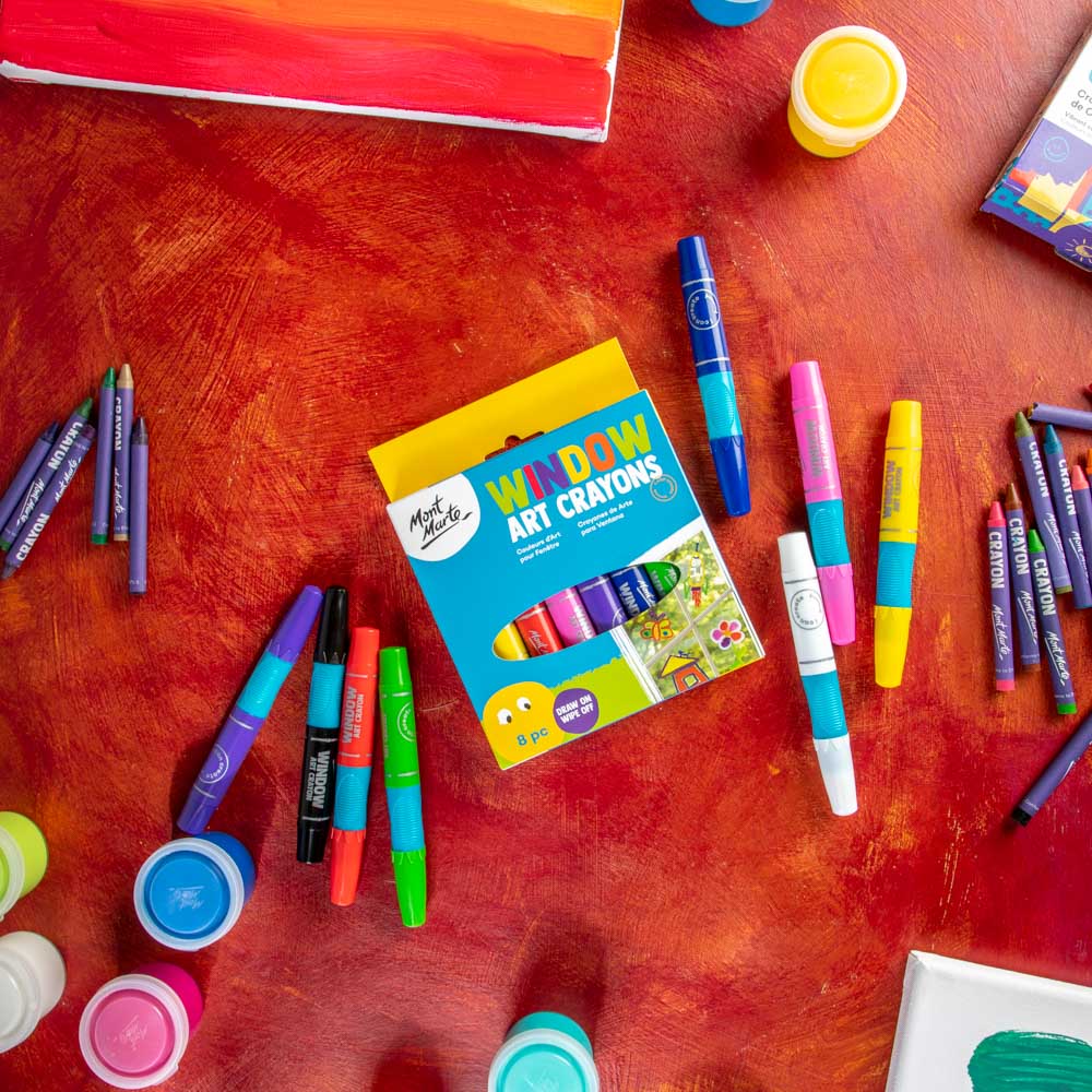 Window Art Crayons 8pc - Image 8