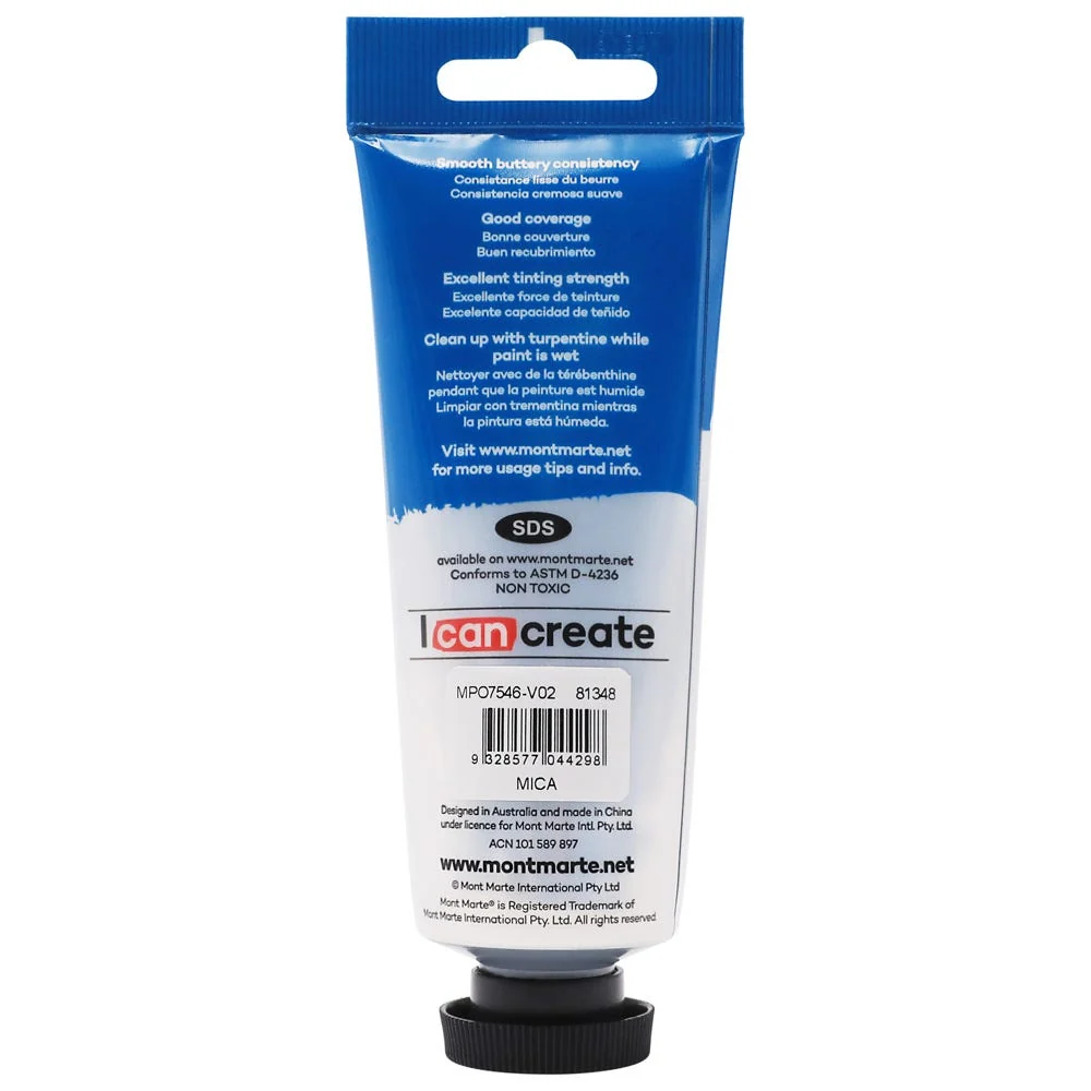 Oil Paint Premium 75ml (2.5 US fl.oz) Tube - Gold - Image 2