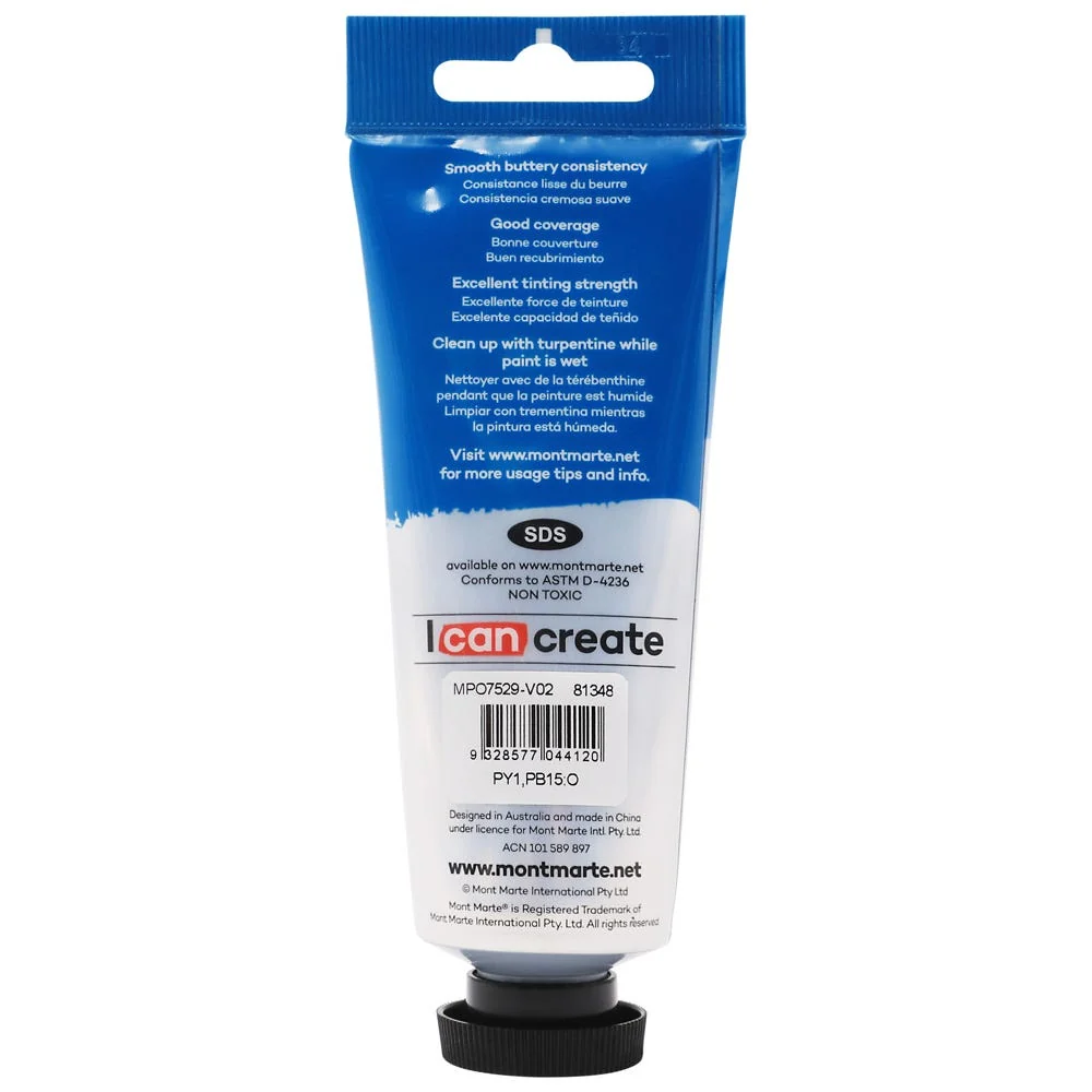 Oil Paint Premium 75ml (2.5 US fl.oz) Tube - Sap Green - Image 2