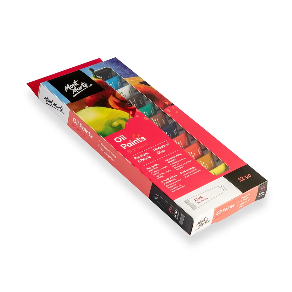 Oil Paints Signature 12pc x 12ml (0.4 US fl.oz) - Image 4