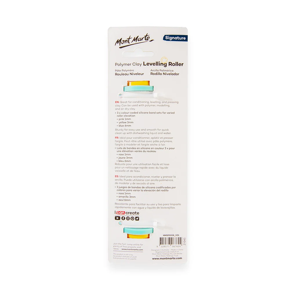 Polymer Clay Levelling Roller Signature - Image 4