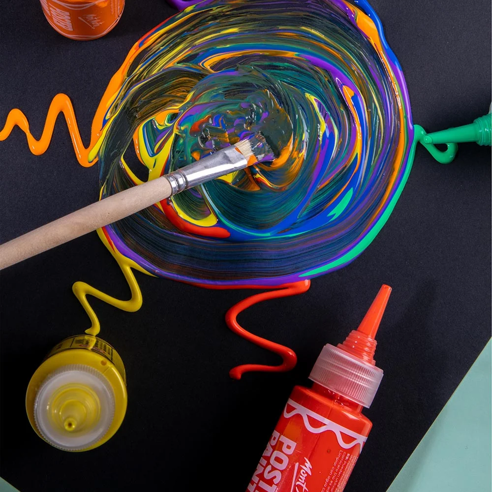 Poster Paints 6pc x 60ml (2 US fl.oz) - Image 8