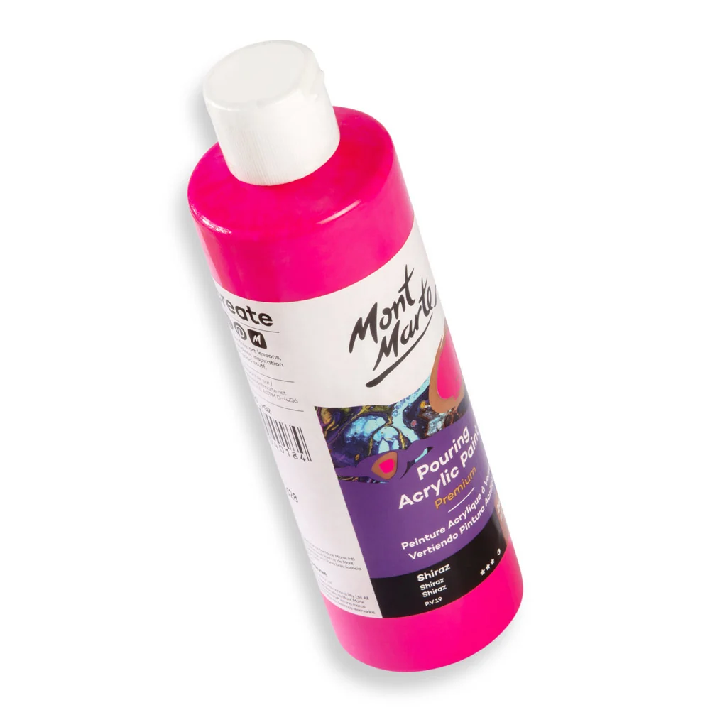 Pouring Acrylic Paint Premium 240ml (8.12 US fl.oz) - Shiraz - Image 2