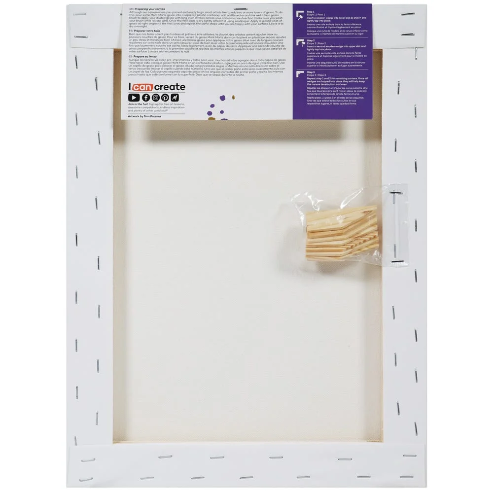 Single Thick Canvas Premium 30.5 x 40.6cm (12 x 16in) - Image 3