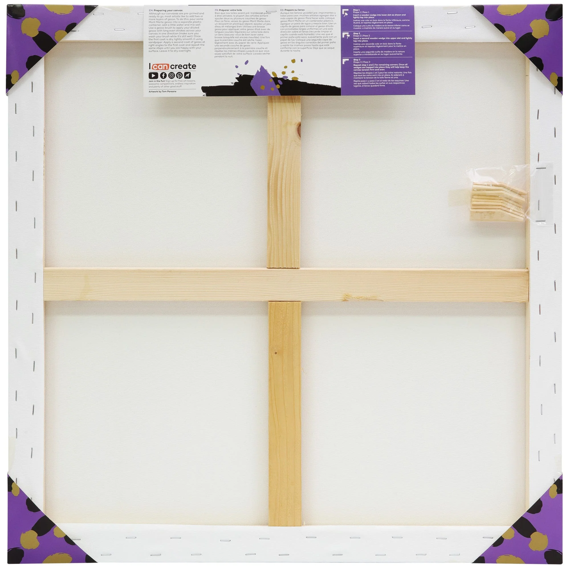 Single Thick Canvas Premium 60.9 x 60.9cm (24 x 24in) - Image 3