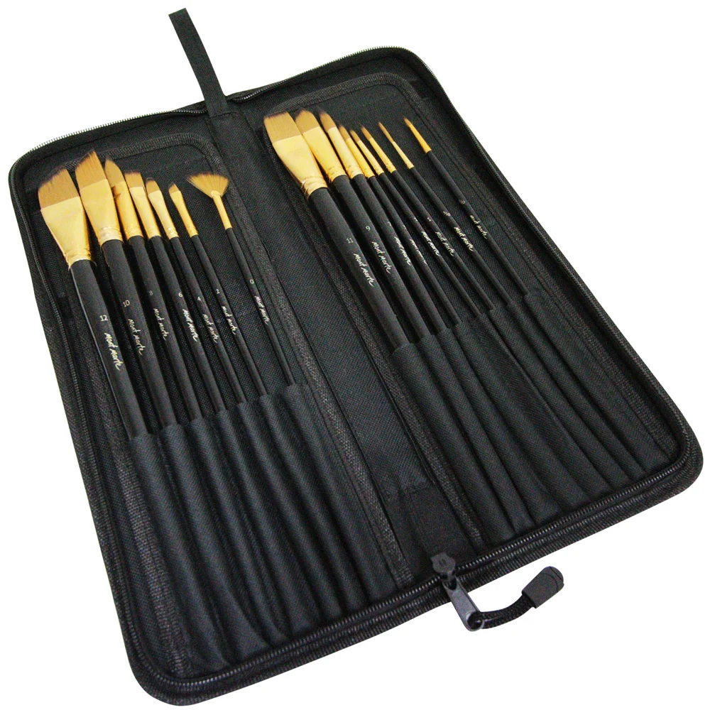 Studio Brush Set in Easel Wallet 15pc - Image 7