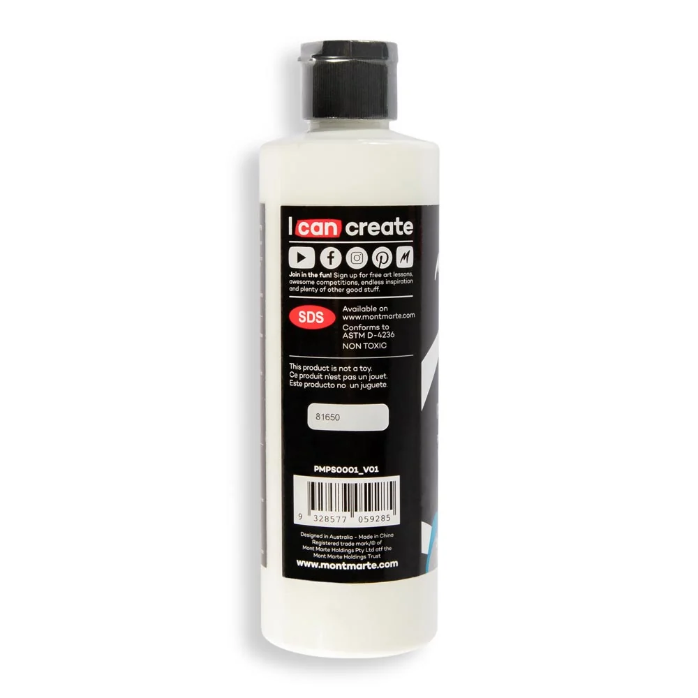 SuperCell Pouring Paint Premium 240ml (8.1 US fl.oz) - Titanium White - Image 3