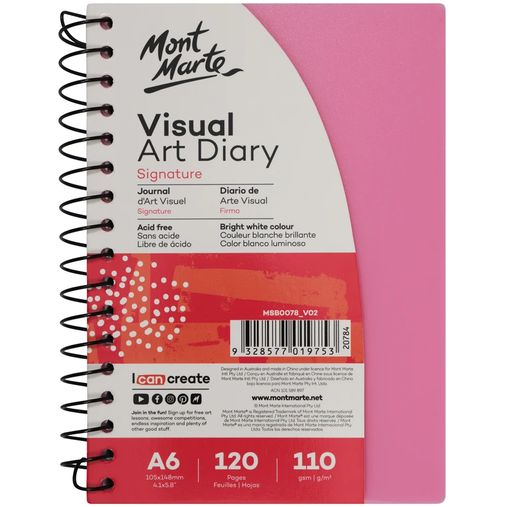 Visual Art Diary Signature A6 120 Pages 110gsm - Image 7