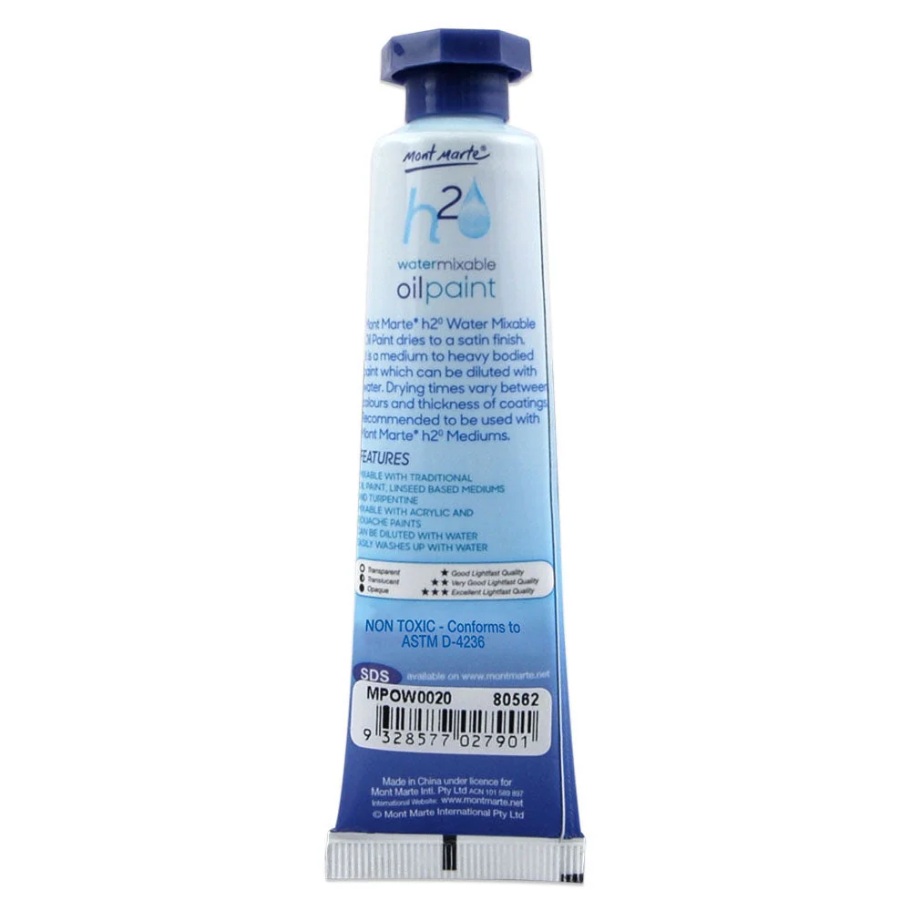 Water Mixable Oil Paint 37ml (1.25oz) - Ultramarine Violet - Image 2