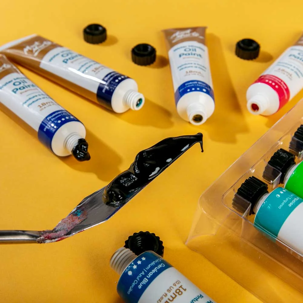 Water Mixable Oil Paint Set Premium 36pc x 18ml (0.6oz) - Image 5