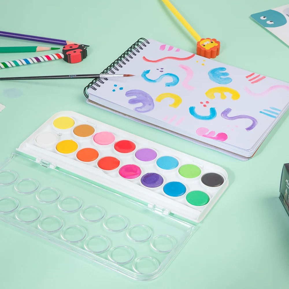Watercolour Cake Set Discovery 17pc - Image 6