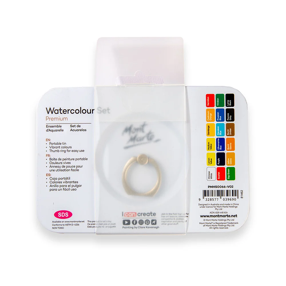 Watercolour Set Premium 21pc - Image 4